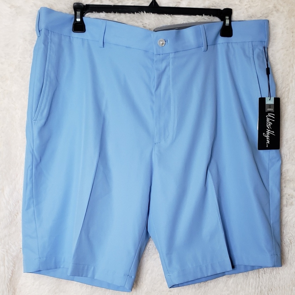 Walter Hagen Golf Shorts Men’s Size 42 Light Blue Performance Stretch NWT